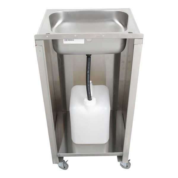 Eco Portable Wash-Ware Stainless Steel Portable Sink w / Waste Tank (EPS1020)